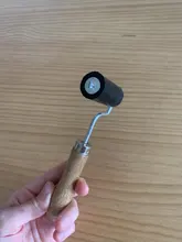 Rodillo de soldadura a presión de rodamiento de bolas de silicona, herramienta de soldador de pistola de antorcha de aislamiento manual