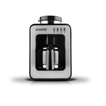

Schafer Automatic Coffee Machine with Grinder| Coffee Bean Grinder with Coffee Pot|Automatic Coffee Maker| American Coffee