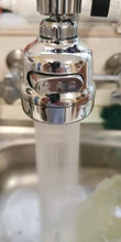 Rotating-Nozzle Faucet Diffuser Splash Kitchen-Aerator Pressurized Tap Mixer for 3-modes/Pressurized/Splash/..
