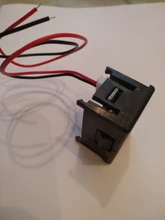 Mini voltímetro Digital de alta calidad para coche, batería de prueba de voltaje DC 2,4 V-30V, 2 cables, pantalla LED