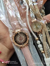 Reloj de pulsera para mujer, de cuarzo, redondo, analógico, informal