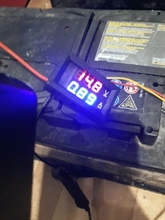 Voltmeter Led-Amp Digital High-Quality 100v 10a Blue DC Red Dual
