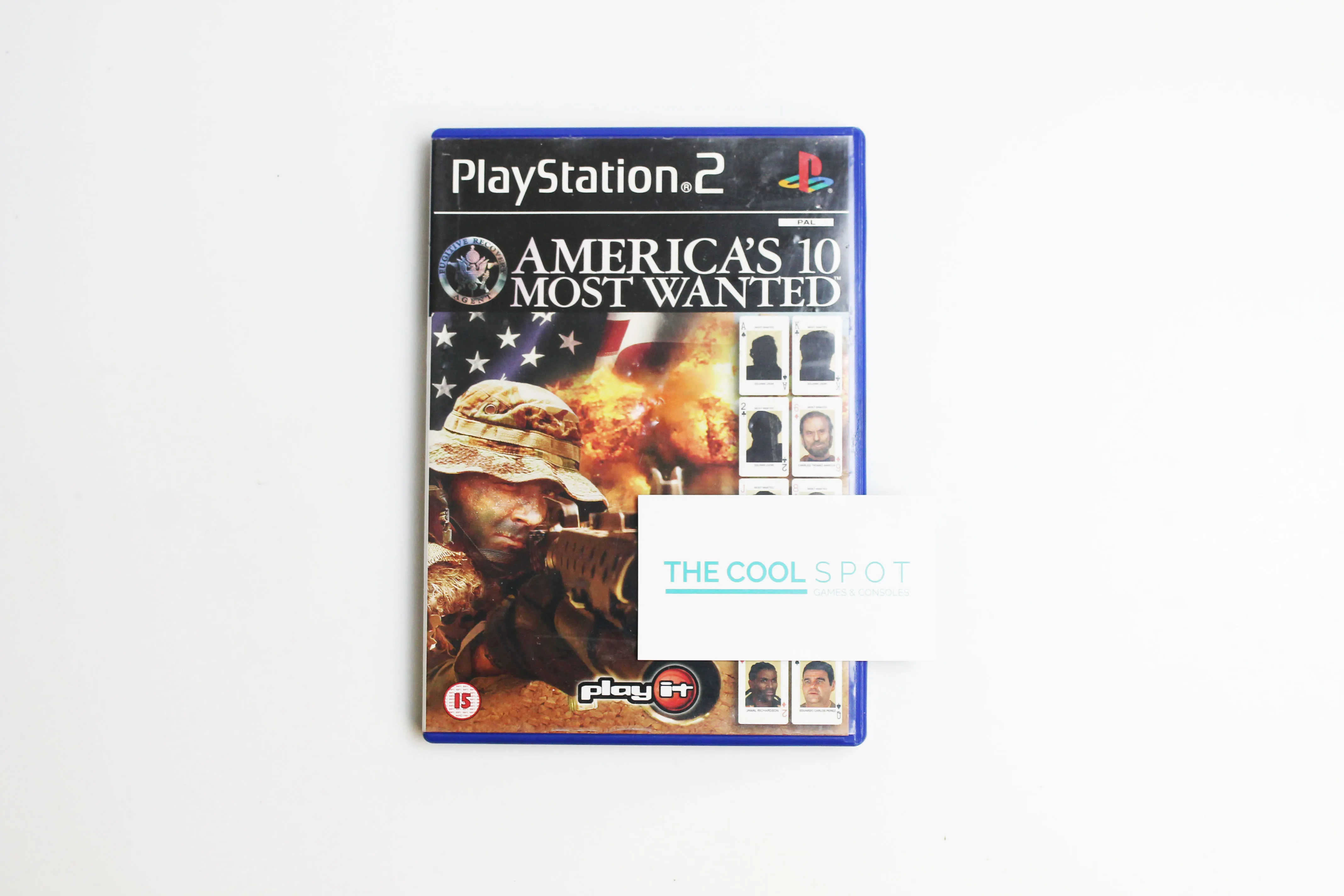 Диск Americas 10 Most Wanted (PS2) USED Б/У | Электроника