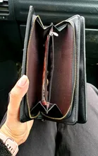 Cartera larga con borla de abeja pequeña para mujer, Versión de moda coreana, correa de mano, personalidad, cremallera, tarjetero, bolsa para teléfono móvil 731