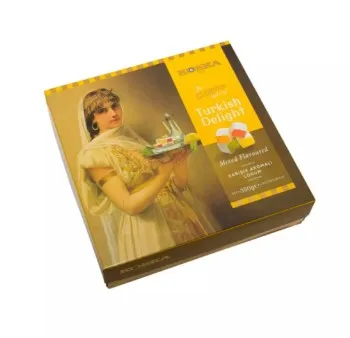 

Koska Mixed Flavored Turkish Delight 350 g