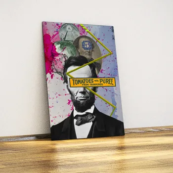 

Abraham Lincoln-Decorative Metal Plate