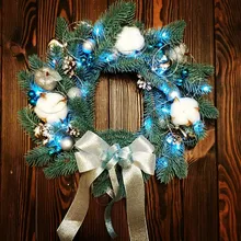 Lights Bedroom Decor Fairy-String Battery-Operated Led-Copper Outdoor Waterproof 10pcs