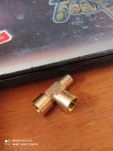 Brass Pipe Fitting Male Thread/Female Thread 1/8 1/4 3/8 1/2 BSP Tee Type Copper