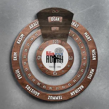 

Personalized Professional Scientist Infinite Mayan Calendar Wooden Wall Clock