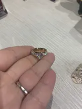 DOTIFI 316L anillos de acero inoxidable para mujeres clásico elevado 4 diente único Zirconia boda anillo de la joyería