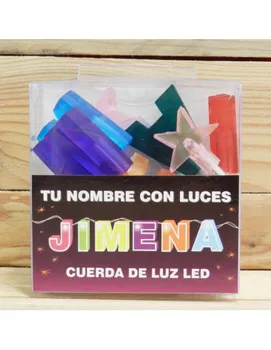 

NAME LED LETTERS JIMENA