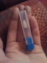 Broca de clavo de cerámica Bullet de 3/32 pulgadas, fresa giratoria para manicura y pedicura, accesorios de taladro eléctrico