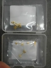 ROXI 3 unids/set 2/3/4mm Mini pendientes redondos de tuerca para mujeres y niñas pendientes inusuales Piercing 925 Plata de Ley joyería de boda