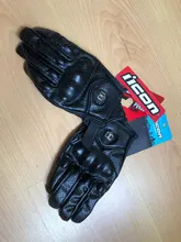 Guantes de motocicleta unisex de cuero y carbón para invierno, guantes de moto para hombre y mujer, para motocross, ATV