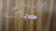 Colgante de piedra de cristal Natural, collar de piedra, pulsera de roca volcánica, cuentas de Buda, pulsera hecha de piedra Natural, 1 Uds.