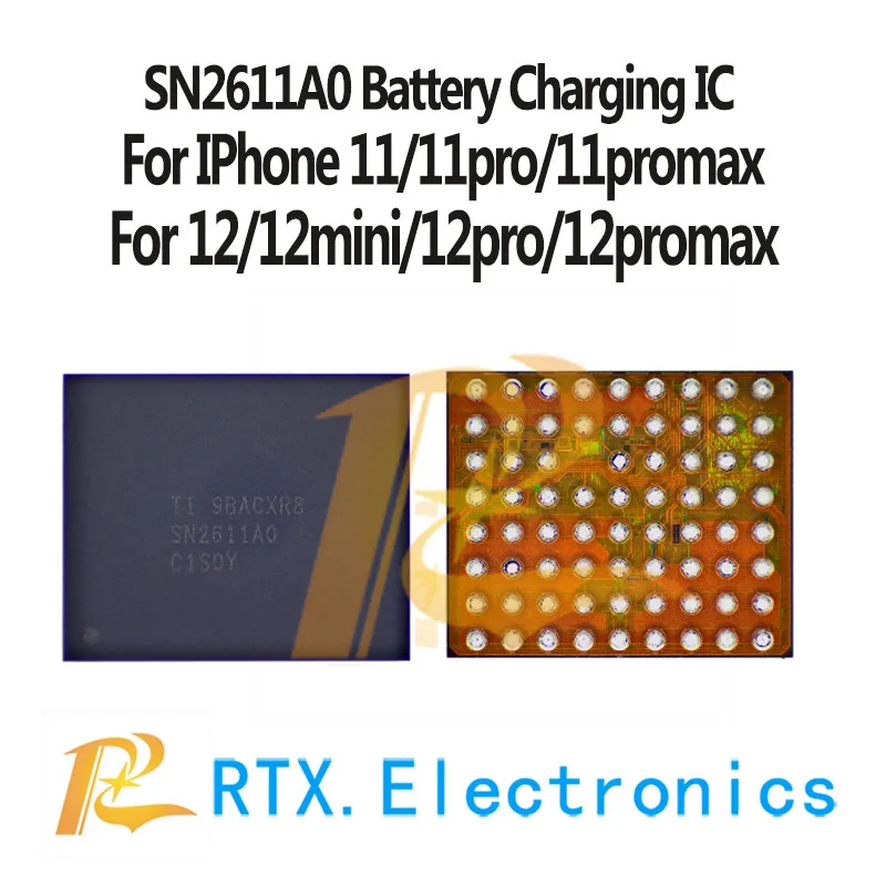 SN2611 T1 Charging IC For IPhone12/12pro /12Promax/12mini Battery 11