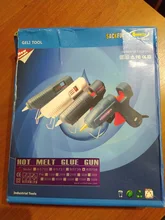 Pistola de pegamento de fusión en caliente de 150W, con Control de temperatura para el hogar, manualidades, fabricación Industrial, uso de barras de pegamento de 11mm, boquilla de cobre puro