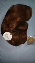 LOUIS FERRE-Peluca de pelo largo rizado para mujer, color marrón oscuro, ondulado, esponjoso, con flequillo, agradable al calor, pelucas sintéticas para fiesta