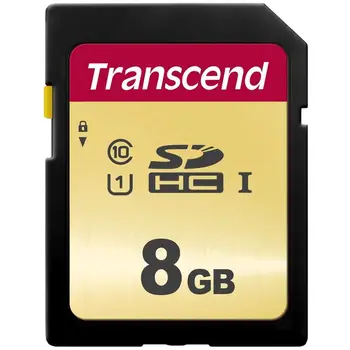 

SD Memory Card 8 GB UHS-I class 10 speed 95 MB / sTRANSCEND8.74