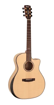 

GA-my-bevel-Nat Grand Regal series electro-acoustic guitar with neckline, Cort