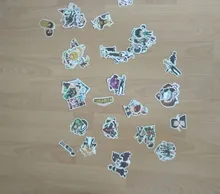 Pegatinas de Stranger Things para niños, 10/50 Uds., Anime, Pegatina, para ordenador portátil, teléfono, tabla de Skate de nevera, Maleta, Pegatina divertida