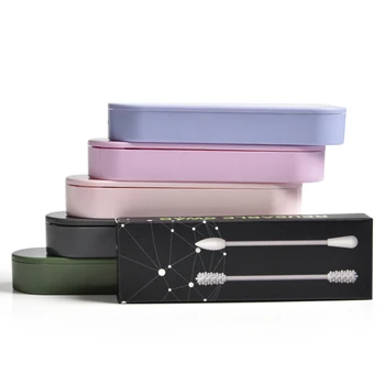 

Double Head Reusable Cotton Swab Multi-function Portable Ear Cleaning Silicone Washable Makeup Swabs Cosmetic Cleaning Tool