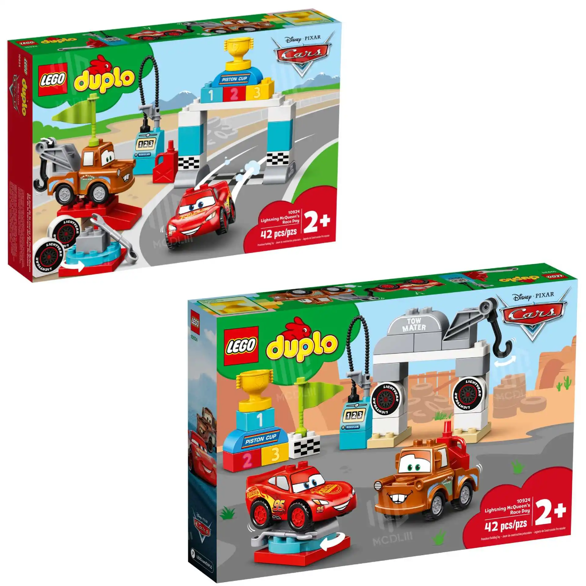 Lego Duplo Lightning McQueens Race Day 10924 Disney Pixar Cars For  Childrens Toys Collector Gift Toy For Boy Kids 2 in 1 Playset - AliExpress