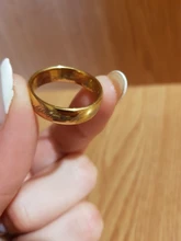 Anillos de acero inoxidable para hombre y mujer, anillo de titanio