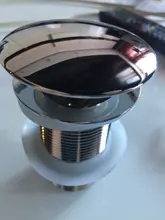 Bathroom Vanity Sink Pop Up Drain with Overflow, Faucet Vessel Pop Up Drain Stopper