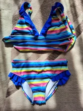 Nuevo 2021 niños traje de dos piezas Flamingo traje de baño para niñas 2021 verano Bikini conjuntos niños traje de baño bañador adorable G1-K337