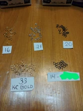 Protectores de alambre de 100x4mm, accesorios de forma de U, cierres, conector para fabricación de joyas, 4,5 unids/lote