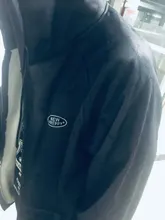 Sudadera con capucha para mujer, de dibujos animados, de oso, primavera y verano, con cremallera, moda coreana, 12345-Lillte