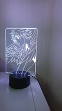 Led-Night-Light Table-Lamp Hinata-Figure Manga Gadget Bedroom-Decor Acrylic Anime Haikyuu