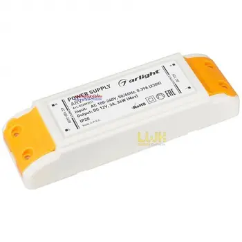 

Power supply Arlight Arlight arv-12036 (12V, 3A, 36W) 1PCs 022092(1)