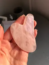 Rodillo de cuarzo rosa natural para masaje facial, rodillo para masaje facial con piedra de jade natural, adelgazante, eliminación de arrugas en cara y barbilla, herramienta para el cuidado de la belleza