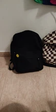 Mochila de lona de moda para mujer, bolso de hombro antirrobo, mochila escolar para chica adolescente