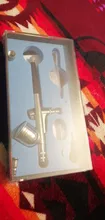 Pluma de aerógrafo de doble acción de 0,2-0,5mm, PISTOLA DE PULVERIZACIÓN con cepillo de aire, pluma pulverizadora para arte de uñas/tatuajes corporales