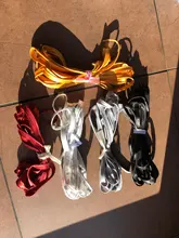 Cinta de sesgo de poliéster satinado para manga corta, cordón de 3mm de diámetro, paquetes pequeños de 5 metros, material de costura artesanal hecho a mano