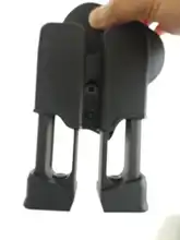 9mm IMI revista bolsas para Glock 17 19 Beretta M9 92 Colt 1911 Airsoft caza táctico funda doble Dual revista Mag bolsa