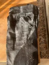 Mallas vaqueras cálidas de cintura alta para Mujer, Leggings Sexy, Push Up, sin costuras, de primavera, Vaquero elástico, 3XL