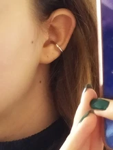 Circonio coreano oído brazalete Set pendientes para niñas 3-14k oro lindo cartílago Clip en pendientes No perforado mujeres Punk joyería