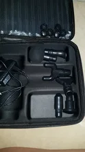 Pistola de masaje de alta frecuencia para relajación muscular, masajeador eléctrico con bolsa portátil, pistola de terapia para fitness