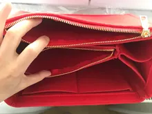 Insert-Bag Makeup-Organizer Storage Toiletry Travel Womens New Girl Popular Felt Multi-Functional