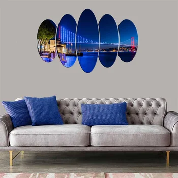 

Bridge Scenic 5 Piece Mdf Table