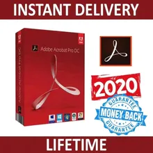 Adobe – touche créative Cloud - Acrobat Pro DC 2020, version x64 Bit, multilingue, avec Win/Mac, tout-en-un, livraison rapide et gratuite à vie