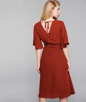 

Dress The Muse smooth with tacks fuchsia elegant short dresses for woman fashionable clothes 2020