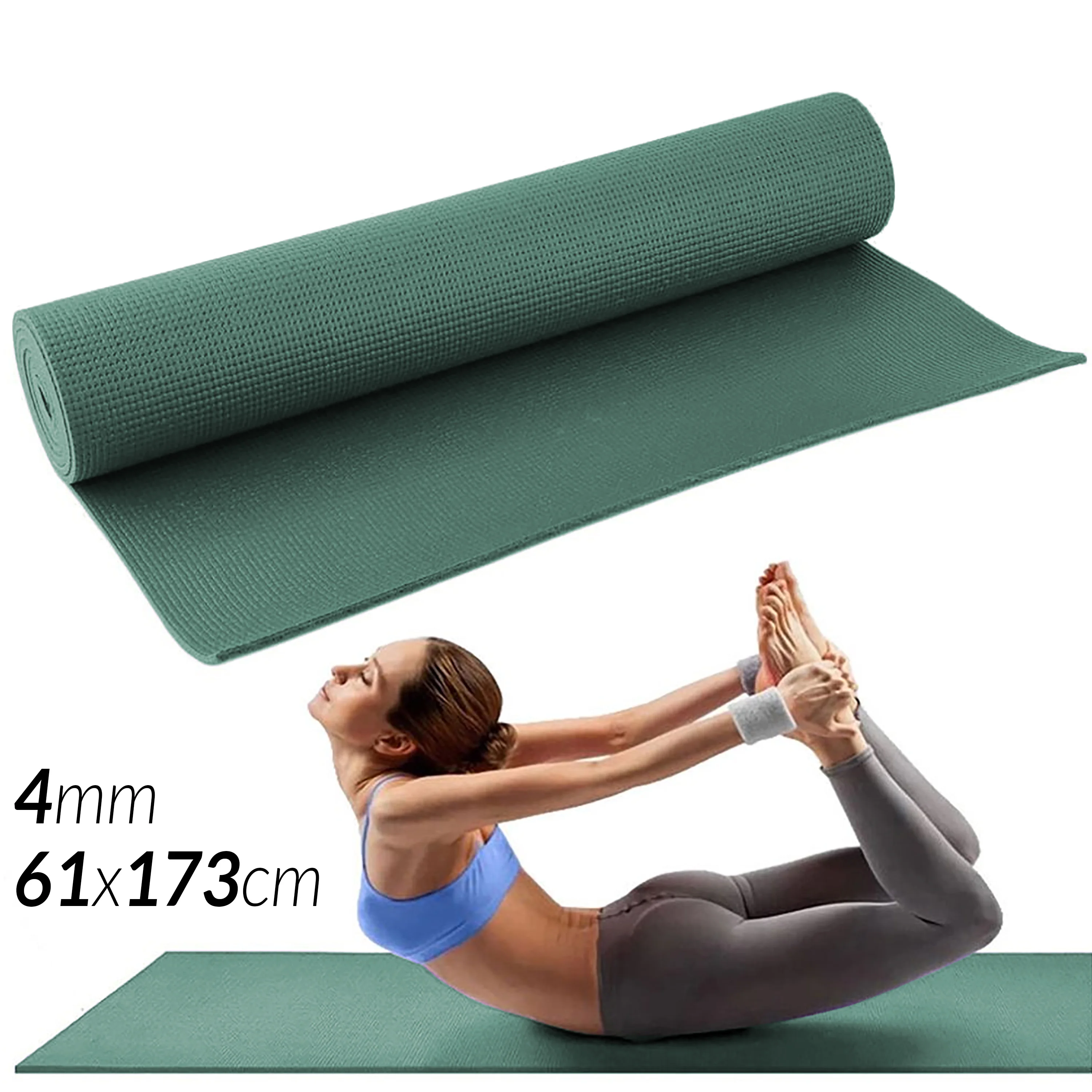 Esterilla para Gimnasia Yoga Colchoneta Deporte Pilates Fitness Alfombra  Eva