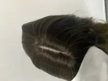 LOUIS FERRE-Peluca de cabello sintético para mujer afroamericana, cabellera artificial ondulado con flequillo, color marrón claro, fiesta de Cosplay, Alta Temperatura