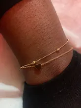 Modyle-tobillera de pie de playa Vintage para mujer, tobilleras bohemias, pulsera de verano, joyería