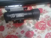 DIANA-Mira telescópica para rifle de caza, visor óptico táctico con punto verde y rojo ajustado a carril con alcance 2x40, 3x42, 3x44, 1x40 para 11/20mm